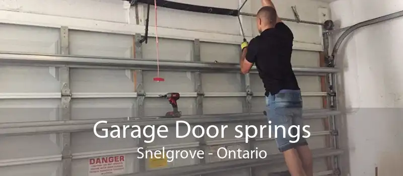 Garage Door springs Snelgrove - Ontario