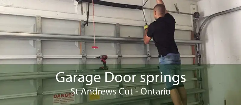 Garage Door springs St Andrews Cut - Ontario