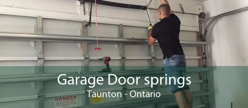 Garage Door springs Taunton - Ontario