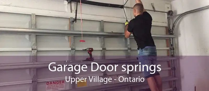 Garage Door springs Upper Village - Ontario
