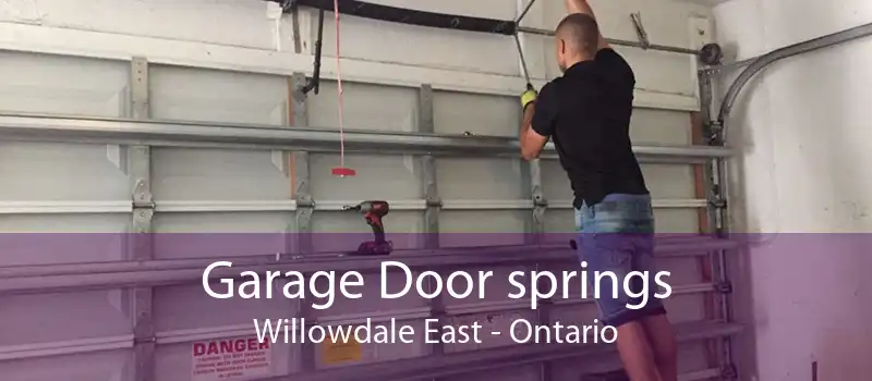 Garage Door springs Willowdale East - Ontario