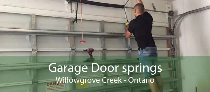 Garage Door springs Willowgrove Creek - Ontario
