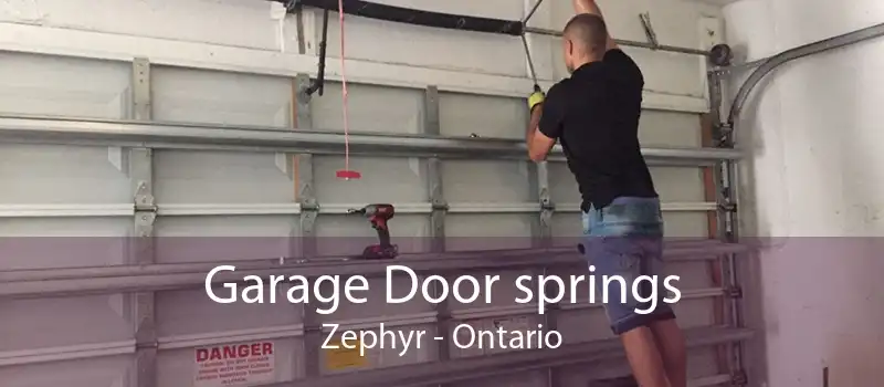 Garage Door springs Zephyr - Ontario