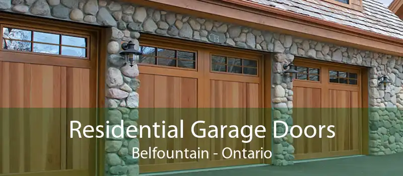 Residential Garage Doors Belfountain - Ontario