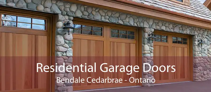 Residential Garage Doors Bendale Cedarbrae - Ontario
