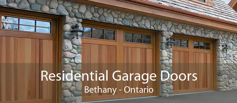Residential Garage Doors Bethany - Ontario