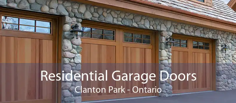 Residential Garage Doors Clanton Park - Ontario