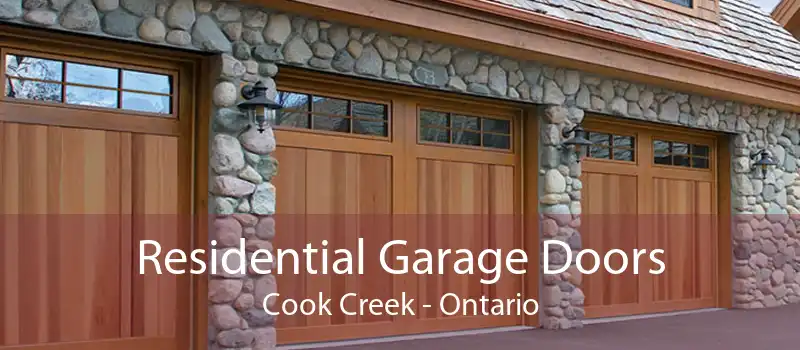 Residential Garage Doors Cook Creek - Ontario
