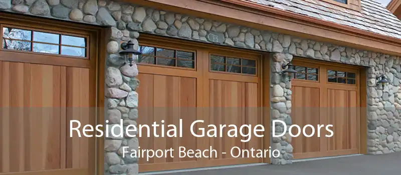 Residential Garage Doors Fairport Beach - Ontario