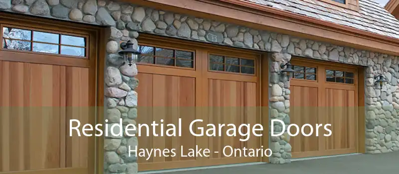 Residential Garage Doors Haynes Lake - Ontario