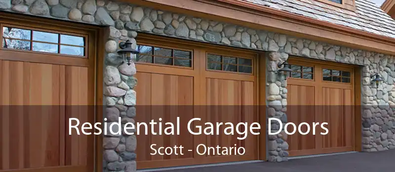 Residential Garage Doors Scott - Ontario
