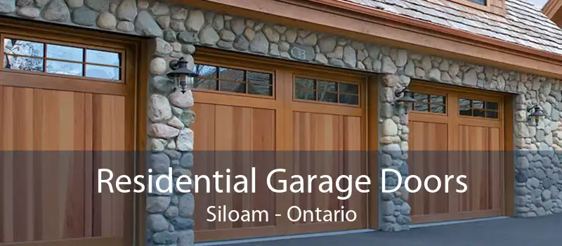 Residential Garage Doors Siloam - Ontario