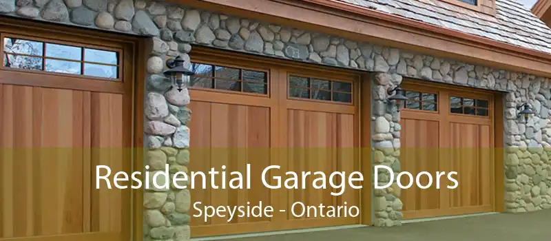 Residential Garage Doors Speyside - Ontario