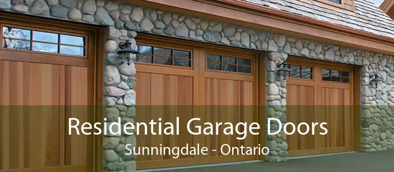 Residential Garage Doors Sunningdale - Ontario