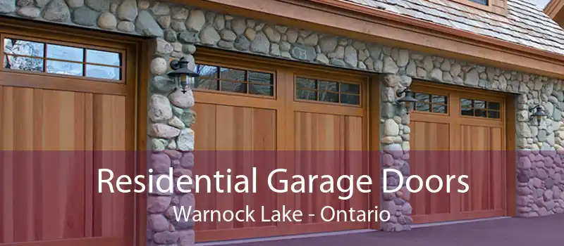 Residential Garage Doors Warnock Lake - Ontario