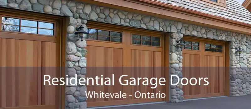 Residential Garage Doors Whitevale - Ontario